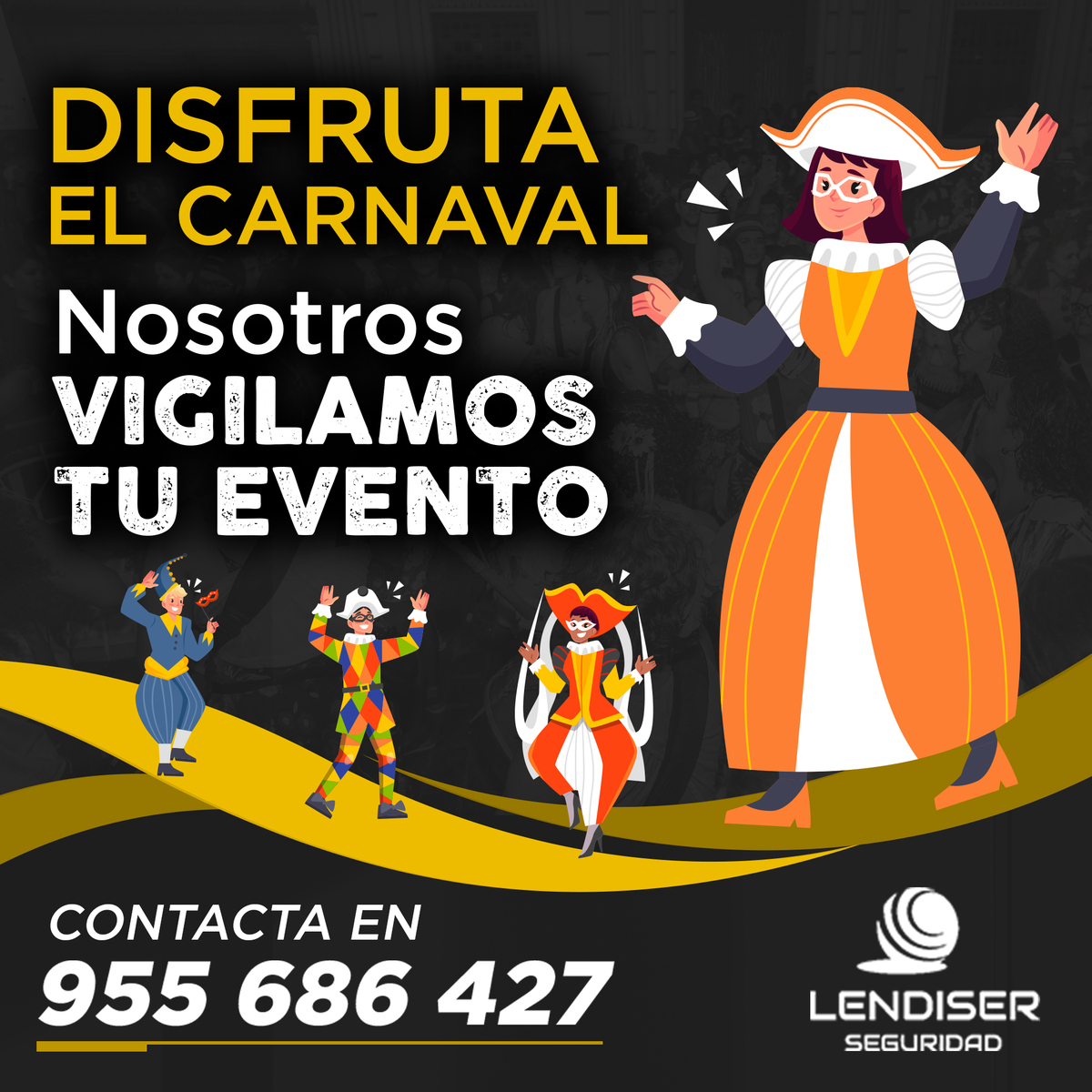 Vigilancia y seguridad en Carnaval